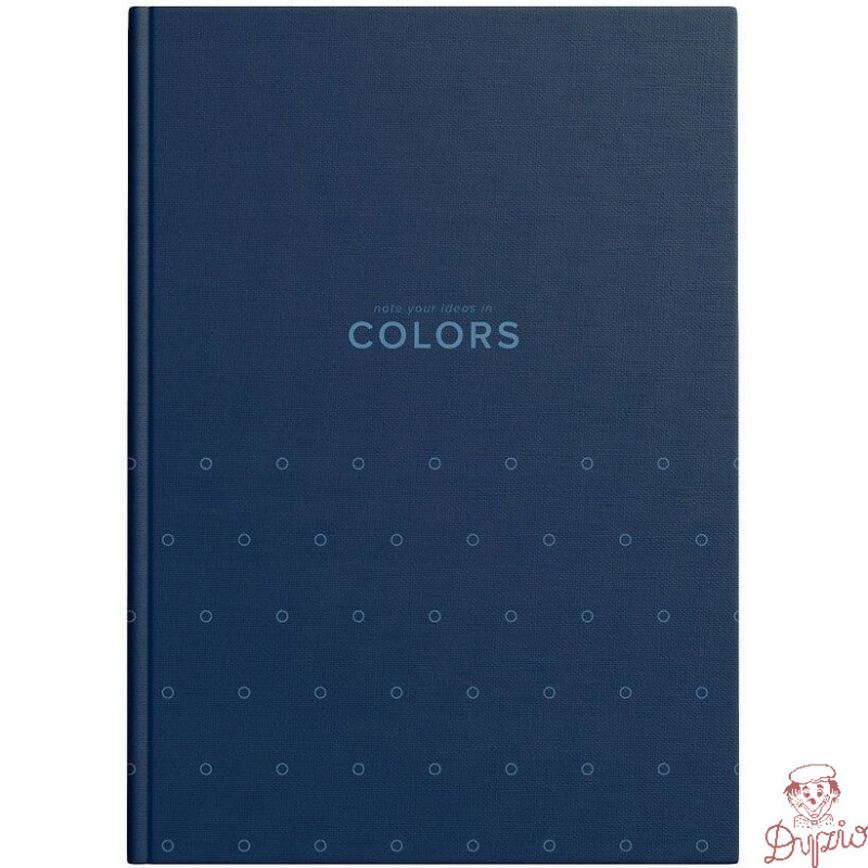 Zeszyt szkolny z twardą okładką A5 Brulion 96 kartek w kratkę COLORS 400169200 TOP 2000