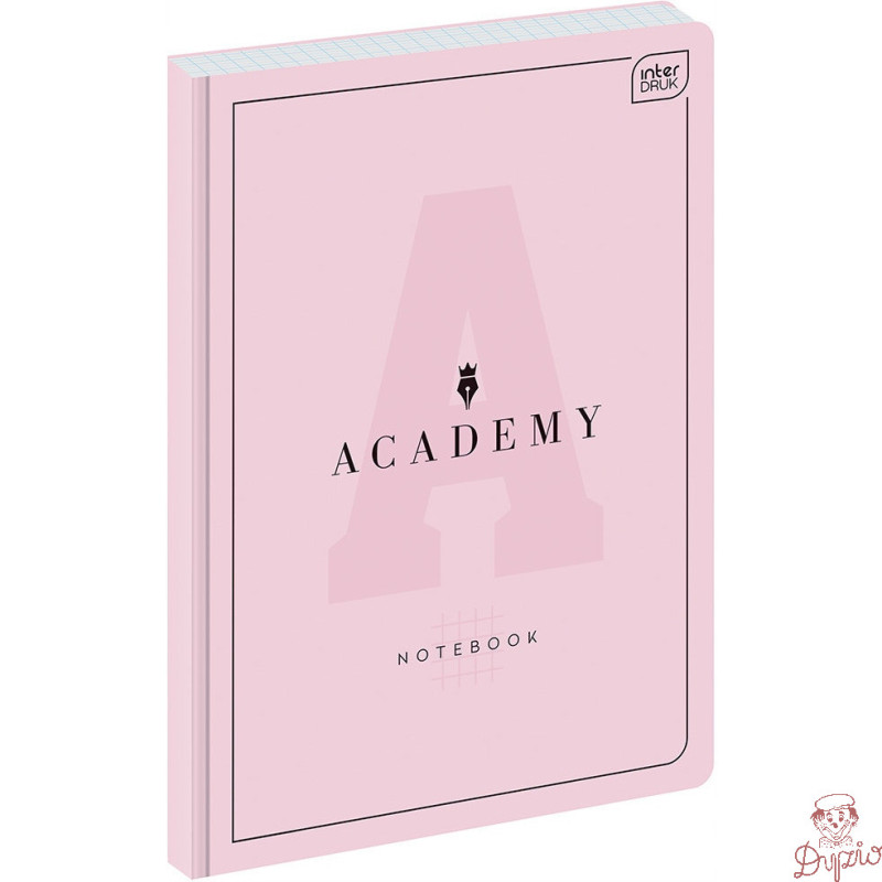 Brulion A4 96 k. kratka M 90g ACADEMY PASTEL