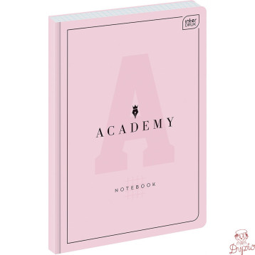 Brulion A4 96 k. kratka M 90g ACADEMY PASTEL
