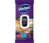 Chusteczki nawilżane VORTEX do kuchni z klapką 48 szt.