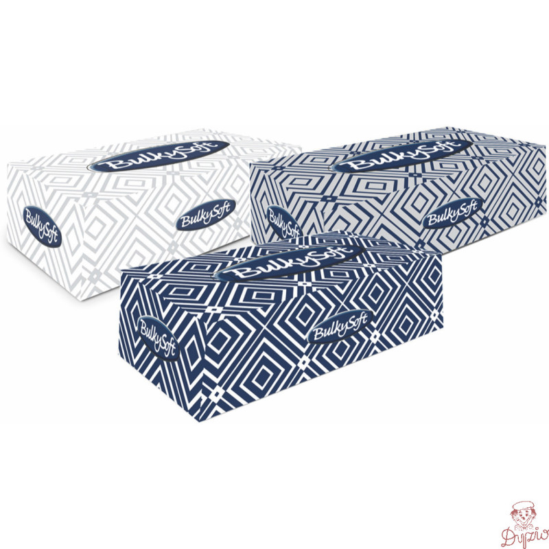 Chusteczki higieniczne 2 warstwy a`150szt 68350 BulkySoft 21x21cm 100% celuloza