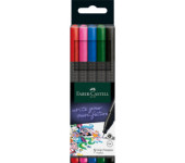 Cienkopisy GRIP 5 kolorów podstawowych 151604 FABER-CASTELL
