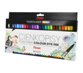 Cienkopisy POINTLINER COLOUR (24szt) S40-ST24PL PENTEL