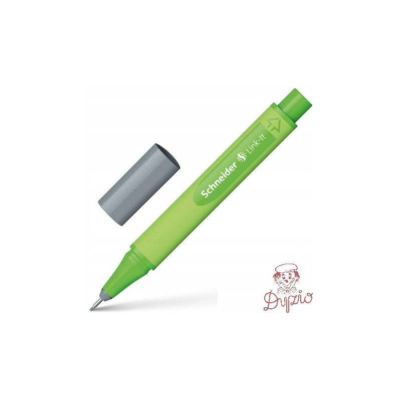 CIENKOPIS SCHNEIDER LINK-IT, 0,4 MM, SZARY SR191212