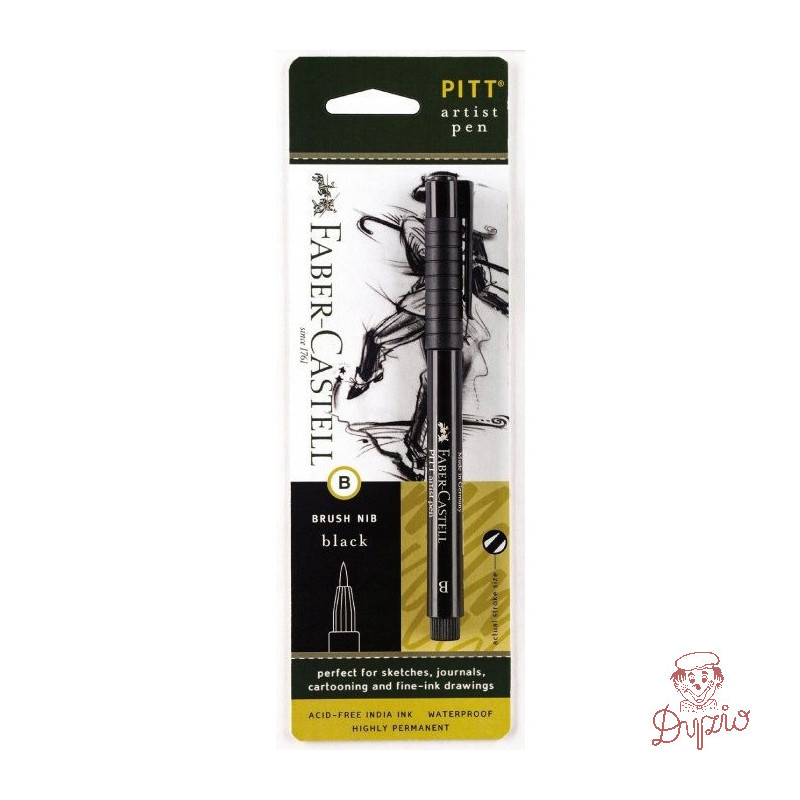 Cienkopis PITT ARTIST PEN czarny B FC167499 FABER- CASTEL