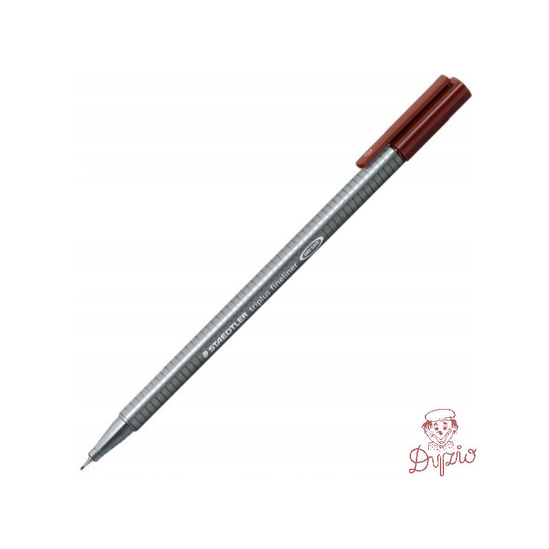 Cienkopis TRIPLUS FIN brązowy STAEDTLER 334-76