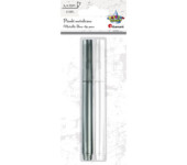 Cienkopis pisak metaliczny 2,2 mm 2 kol. biały/srebrny 463324 TITANUM