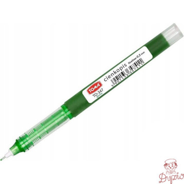 Cienkopis kapilarny 0,5mm zielony TO-347 TOMA