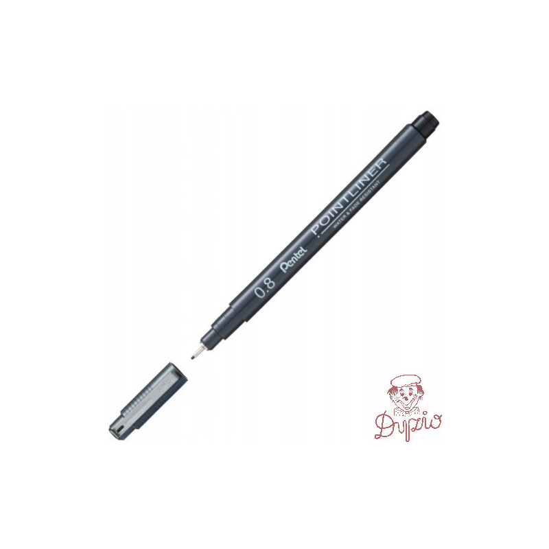Cienkopis POINTLINER 0,8mm carny S20P-8A PENTEL