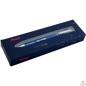 Cienkopis kulkowy 0,5mm ENERGEL SLIM niebieska obudowa PENTEL