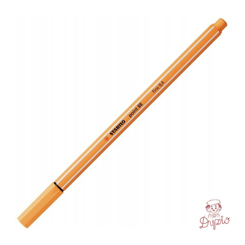 Cienkopis STABILO point 88/85 0.4mm papaja