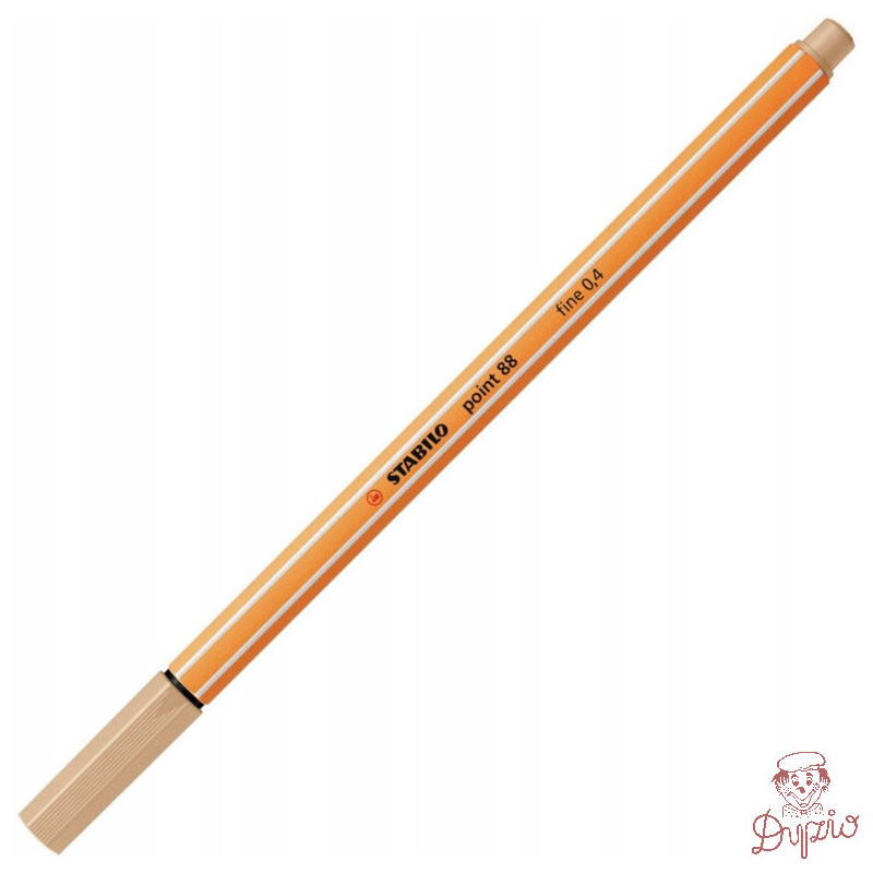 Cienkopis STABILO point 88/86 0.4mm cielisty/beige