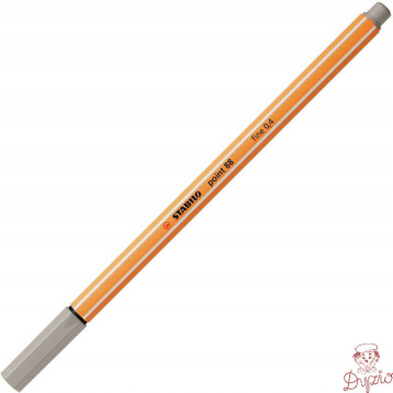 Cienkopis STABILO point 88/93 0.4mm szary ciepły