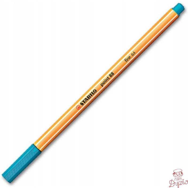 Cienkopis STABILO point 88/51 0.4mm turkusowy błękit