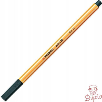 Cienkopis STABILO point 88/63 0.4mm ziemista zieleń