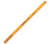 Cienkopis STABILO point 88/89 0.4mm ciemna ochra/beżowy