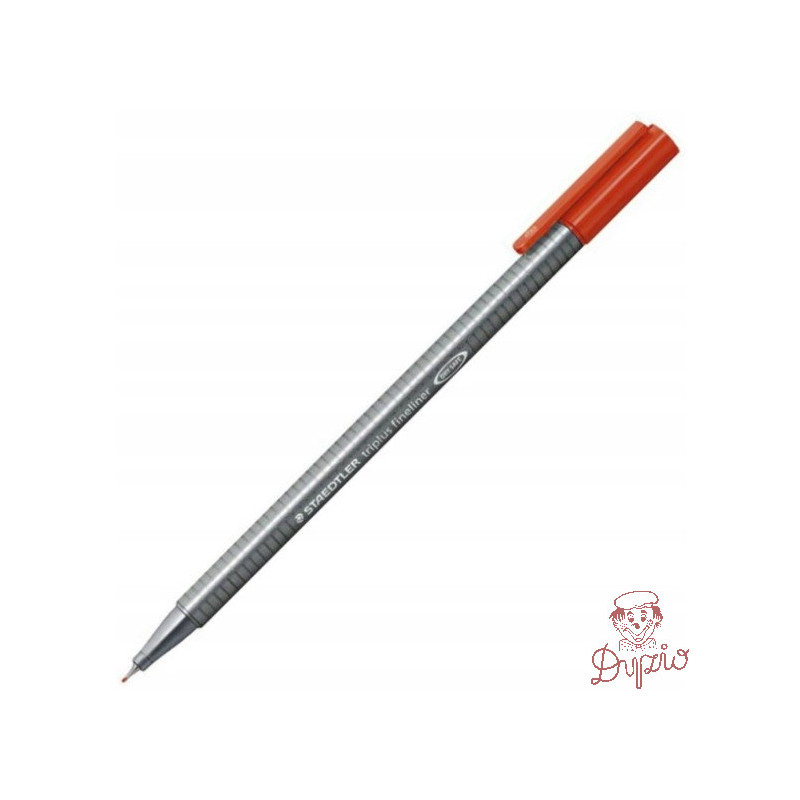 Cienkopis TRIPLUS FIN. czerwony STAEDTLER 0.3 334-2