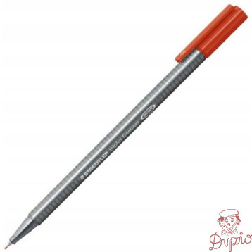 Cienkopis TRIPLUS FIN. czerwony STAEDTLER 0.3 334-2