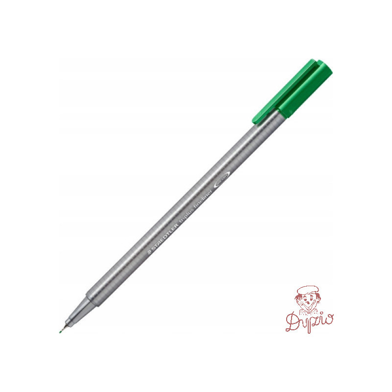 Cienkopis TRIPLUS FIN zielony STAEDTLER 334- 5 0.3