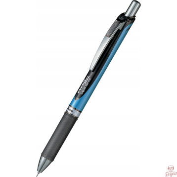 Cienkopis kulkowy BLN75-A czarny PENTEL ENERGEL z płynnym tuszem żelowym