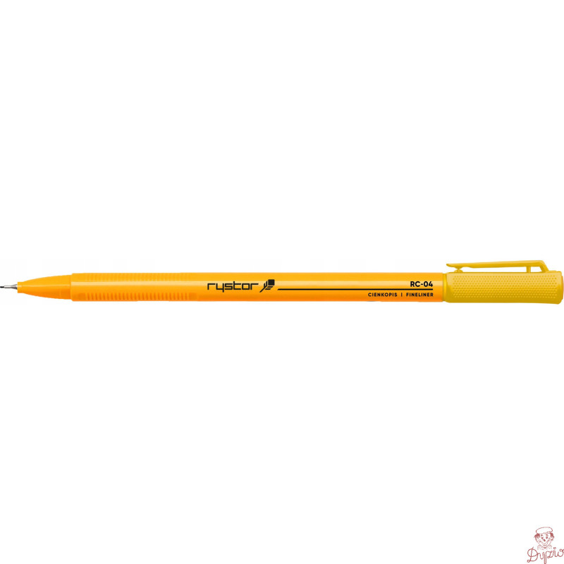 Cienkopis RYSTOR RC-04 żółty 403-008
