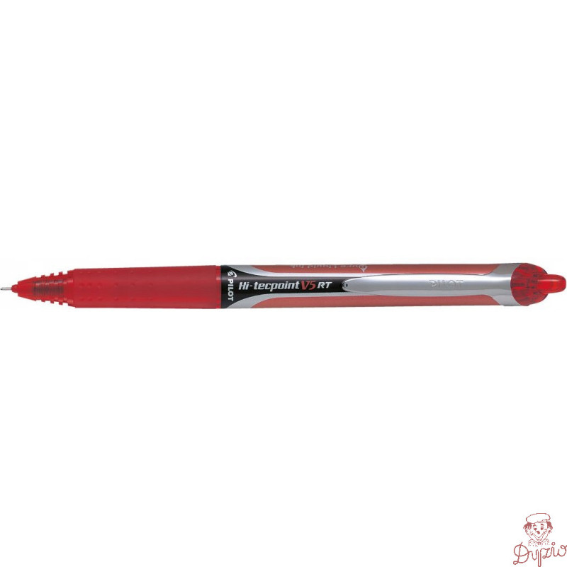 Cienkopis kulkowy V5 RT czerwony BXRT-V5-R PILOT