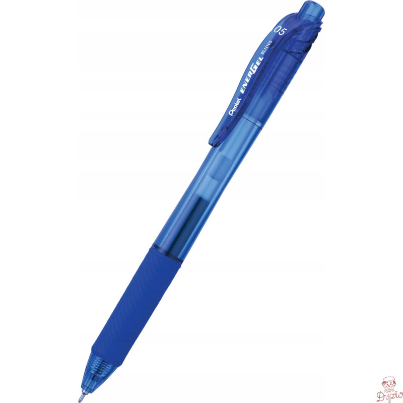 Cienkopis kulkowy PENTEL BLN105 niebieski z płynnym tuszem żelowym 0.5mm