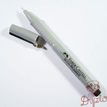 Cienkopis ECCO PIGMENT 0.8mm czarny 166899 FC FABER-CASTELL