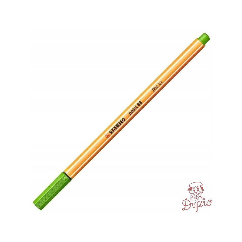 Cienkopis STABILO point 88/43 0.4mm liściowa zieleń