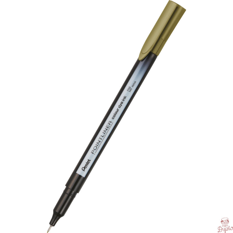 Cienkopis POINTLINER COLOUR złoto-brązowy S40-E4 PENTEL