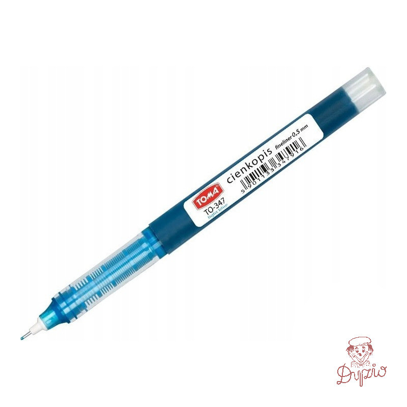 Cienkopis kapilarny 0,5mm jasnoniebieski TO-347 TOMA