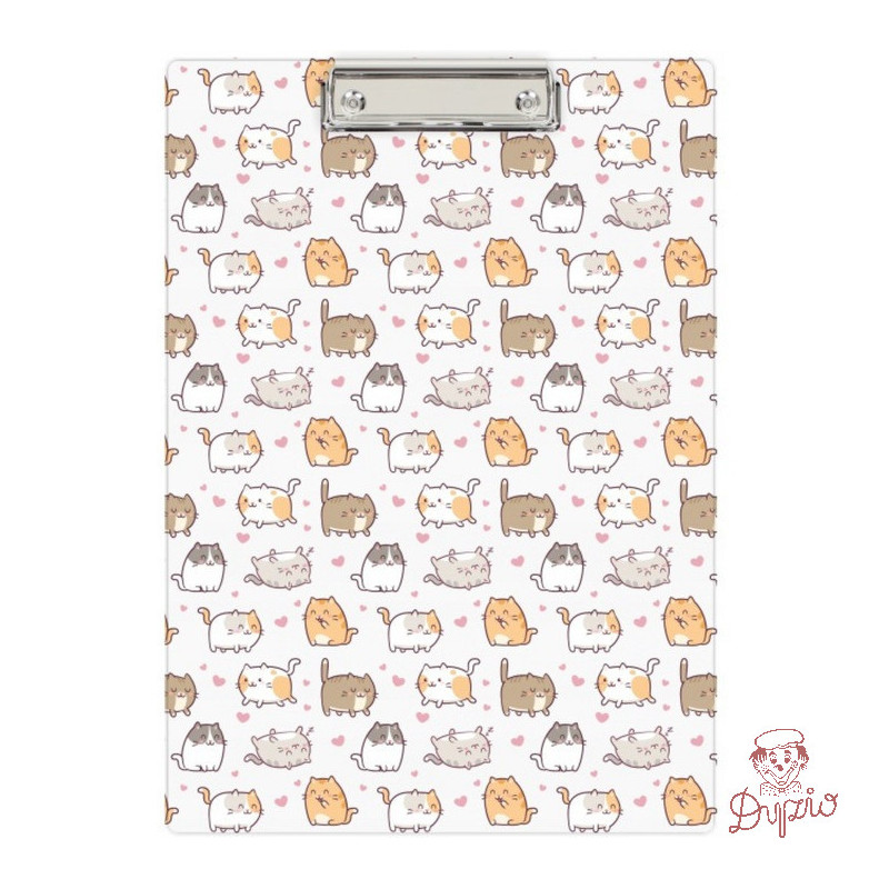 Deska z klipem A4 z nadrukiem KITTENS KHN-01-35 BIURFOL