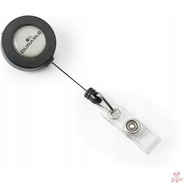 Mechanizm ściągający z klipsem (10 sztuk) antracyt 815258 DURABLE