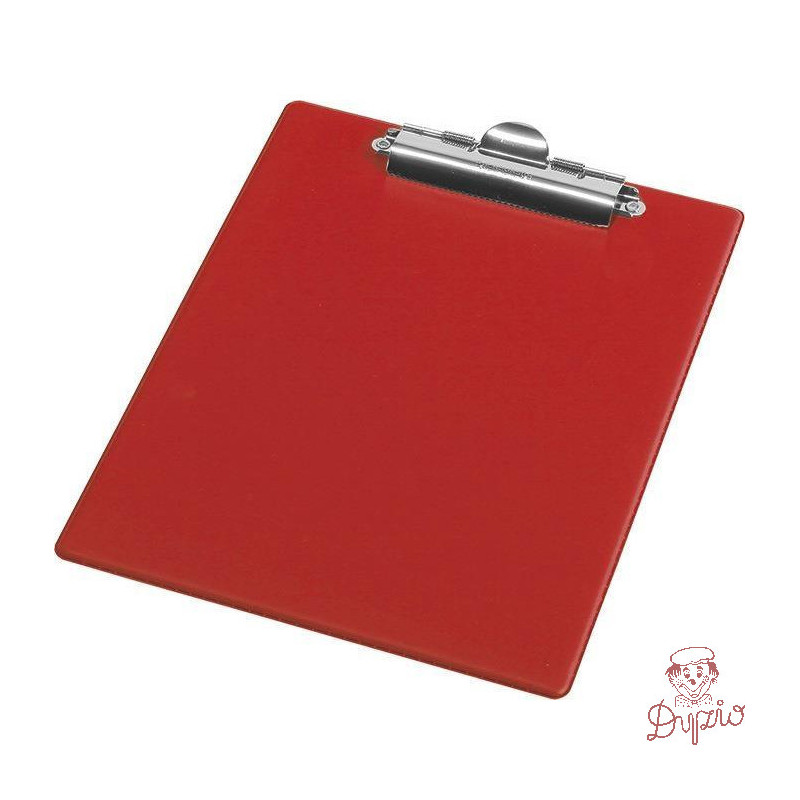 Deska z klipem A4 FOKUS czerwona 0315-0002-05 PANTA PLAST
