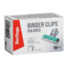 Klipy Buldog 25mm 10szt. kolorowe 255056 BERLINGO