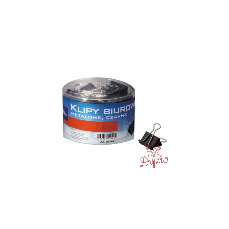 Klipy 15mm 60szt. GK001-A TETIS