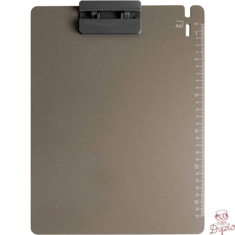 Deska z klipem A4 SZARA BD650-S TETIS