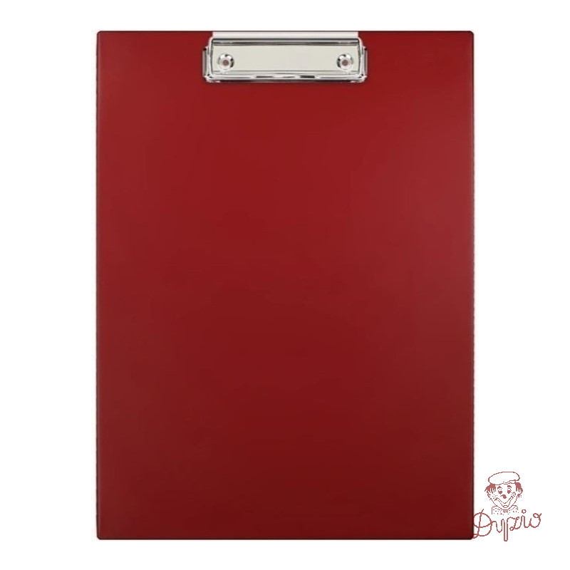 Deska z klipem Clipboard A4 czerwona NATUNA