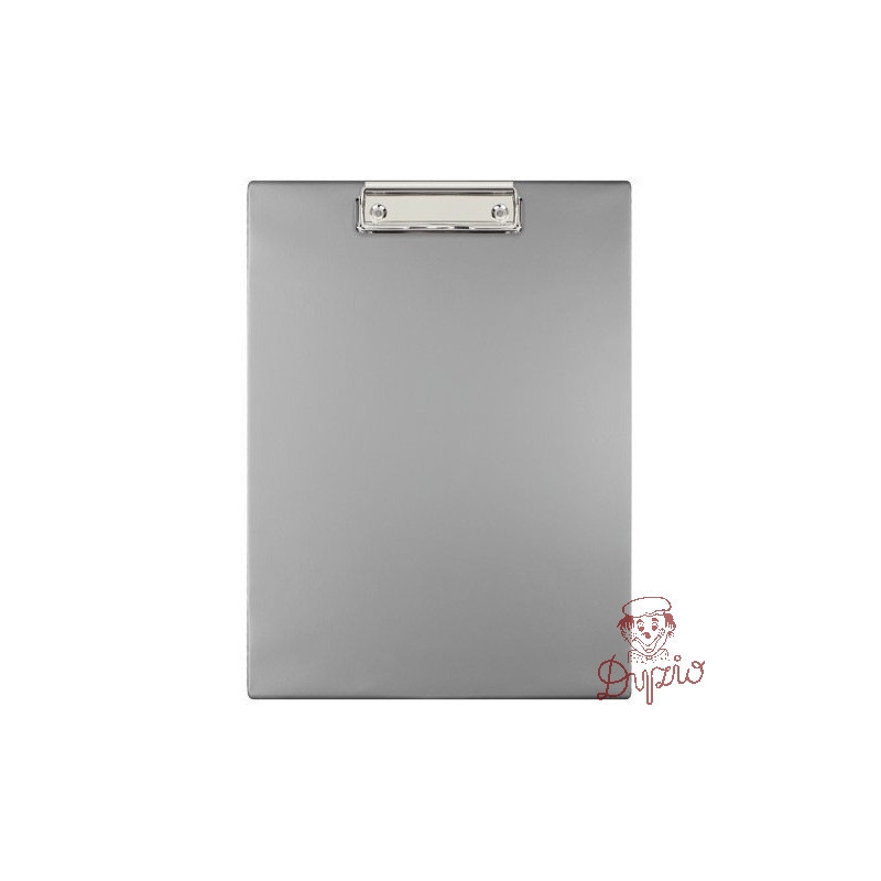 Deska z klipsem Clipboard A4 srebrna KKL-01-01 BIURFOL
