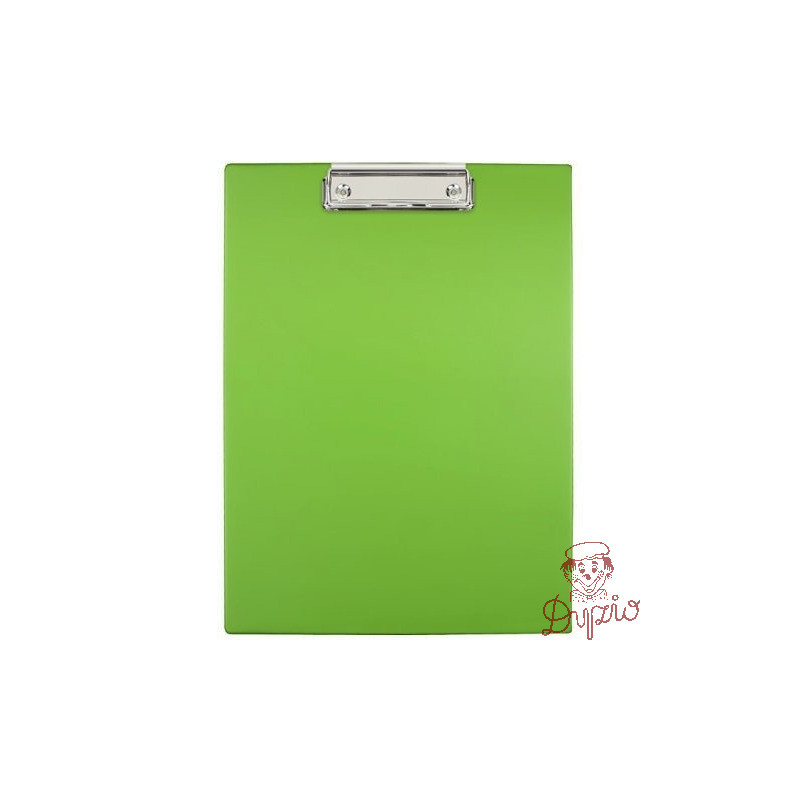 Deska z klipem Clipboard A4 zielona grass KKL-01-02 BIURFOL