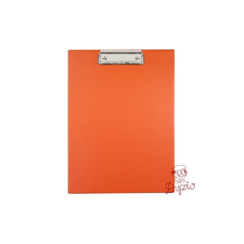 Deska z klipsem Clipboard A4 pomarańczowa KKL-01-04 BIURFOL