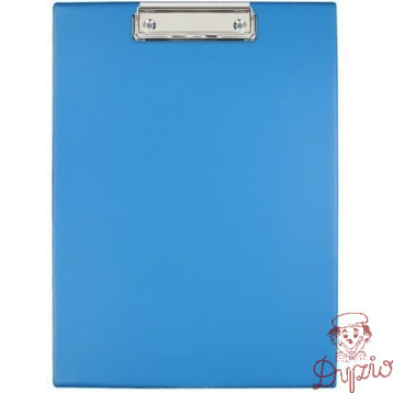 Deska z klipsem Clipboard A4 niebieska KKL-01-06 BIURFOL