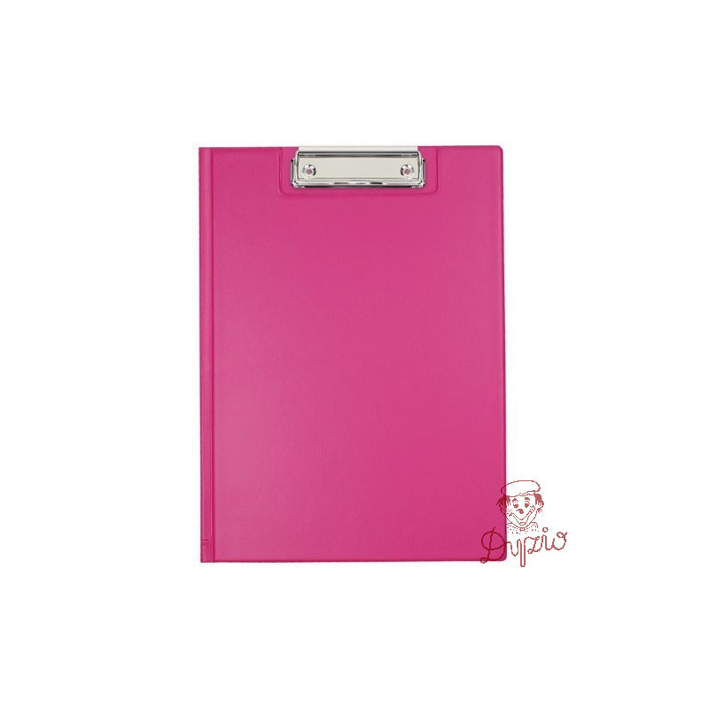 Teczka z klipsem na dokumenty Clipboard A4 różowa KKL-04-03 BIURFOL