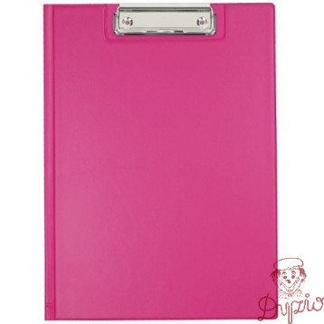 Teczka z klipsem na dokumenty Clipboard A4 różowa KKL-04-03 BIURFOL