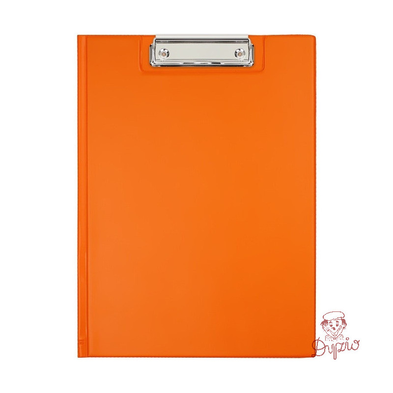 Teczka z klipsem na dokumenty Clipboard A4 pomarańczowa KKL-04-04 BIURFOL