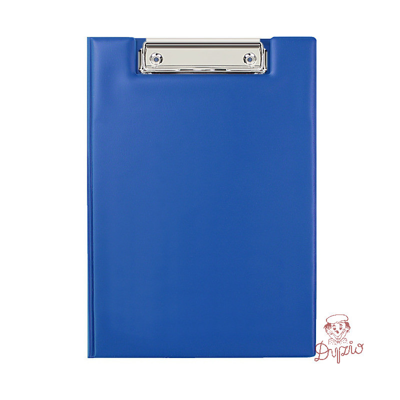 Teczka z klipem zamykana Clipboard A5 niebieska KH-03-01 BIURFOL