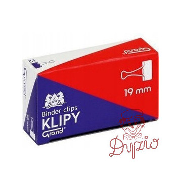 Klip biurowy 19mm do dokumentów (3/4 cala) praktyczny 110-1092 GRAND