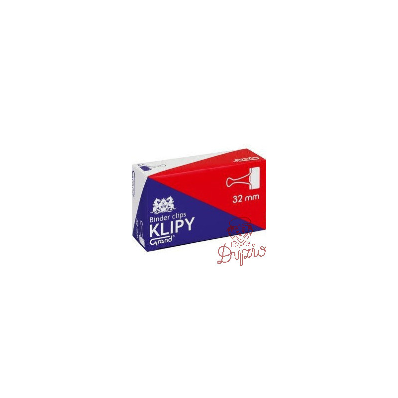 Klip biurowy 32mm do grubszych dokumentów (1 1/4 cala) 110-1094 GRAND