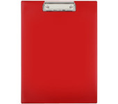 Deska z klipem Clipboard A4 czerwona KH-01-04 BIURFOL