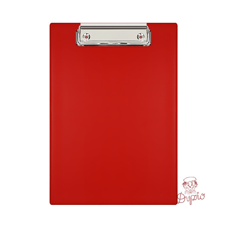 Deska z klipem Clipboard A5 czerwona KH-00-04 BIURFOL